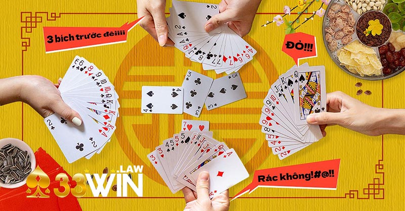 Luật và cách chơi tiến lên miền Nam tại 33Win hiệu quả